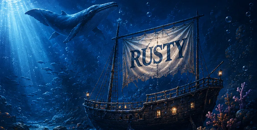 オリジナルミュージカル『RUSTY』キービジュアル